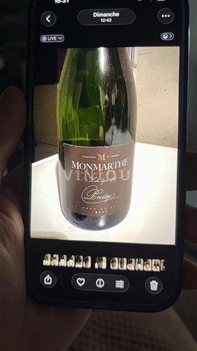 Šampanja Šampanjec Monmarthe Secret de Famille Neleten.