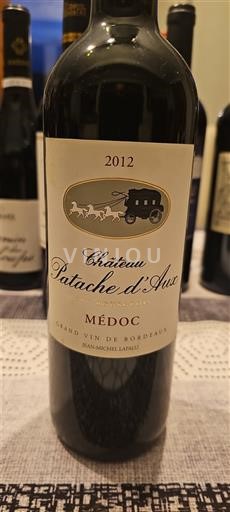 Burdeos Médoc Château Patache Aux 2012