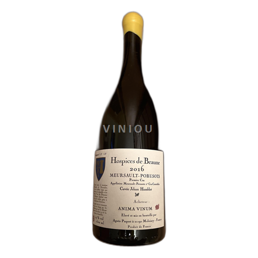 Bourgogne Meursault Hospices de Beaune Meursault Porusots 1er Cru - Jehan Humblot 2016