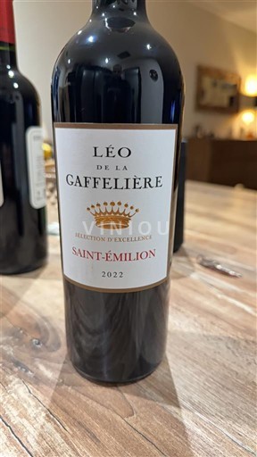 Bordeaux Saint-Émilion Léo de la Gaffelière Sélection d’Excellence 2022