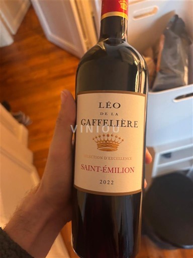 Bordo Saint-Émilion Léo de la Gaffelière Sélection d’Excellence 2022