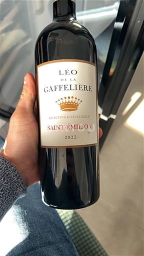 Bordoja Saint-Émilion Léo de la Gaffelière Sélection d’Excellence 2022