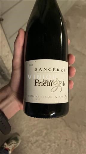 Loiredalen Sancerre Domaine Saint-Pierre 2018