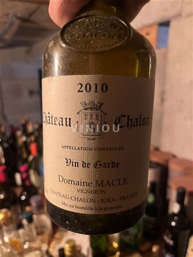 Jura Château-chalon Domaine Macle 2010