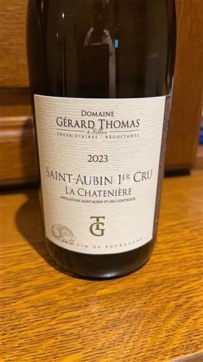 Burgundy Unspecified Premier Cru Domaine Gérard Thomas & Filles La Chatenière 2023