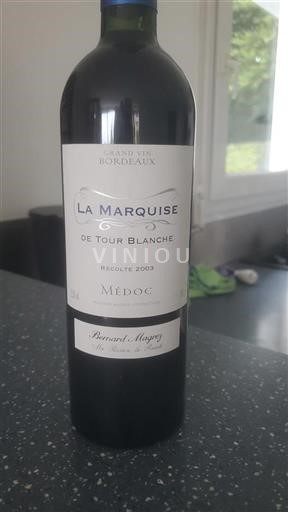 Bordeaux Médoc Tour Blanche La Marquise 2003