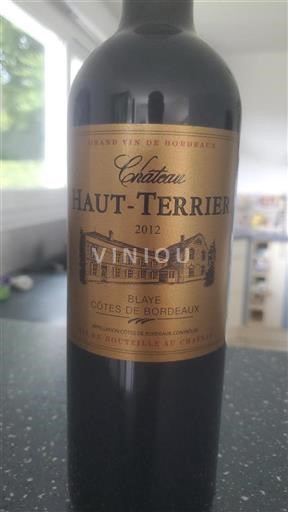 Burdeos Blaye Château Haut-Terrier 2012