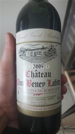Burdeos Blaye-Côtes de Burdeos Château Puy Basset Lafitte 2009