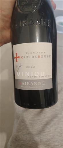 Valle del Ródano Cairanne Domaine Cros de Romet 2022