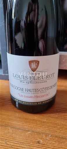 Borgoña Hautes Côtes de Nuits Domaine Louis Fleurot Les Dames Huguette 2022