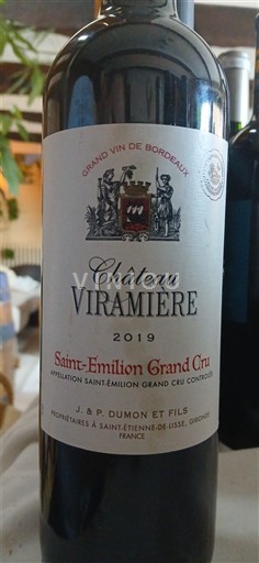 Bordeaux Saint-Émilion Grand Cru Grand Cru Château Viramiere 2019