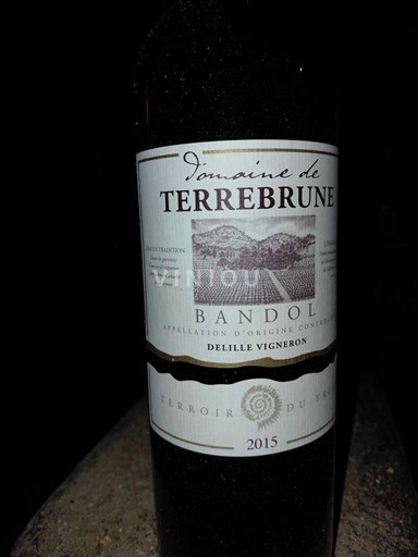 Provence Bandol Domaine Terrebrune 2015