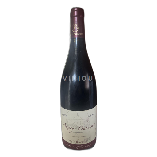 Bourgogne Auxey-duresses Domaine Gilles Lafry Les Rondières 2018