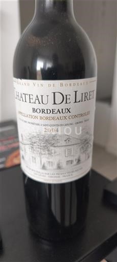 Bordeaux Château Liret 2004