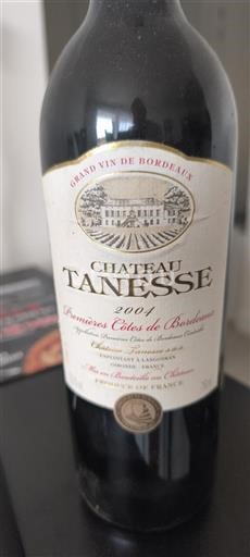 Bordeaux Premières-côtes-de-bordeaux Château Tanesse 2004