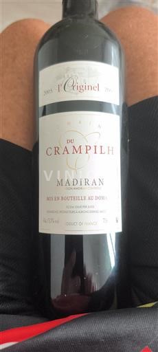 Lounais-Ranska Madiran Domaine Crampilh L'Originel 2005