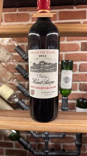 Bordoja Saint-Émilion Grand Cru Grand Cru Château Haut-Sarpe 2014