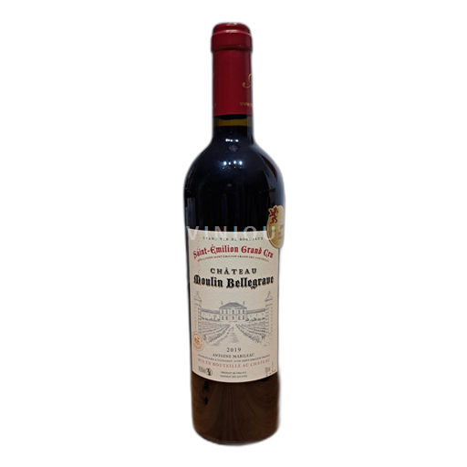 Burdeos Saint-Émilion Gran Cru Château Moulin Bellegrave 2019