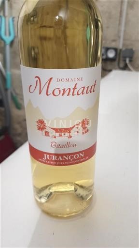 South West Jurançon Domaine Montaut Bitaillou 2023