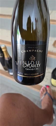 Champagne Grand Cru Mailly Brut Réserve Icke årgångsbetecknad