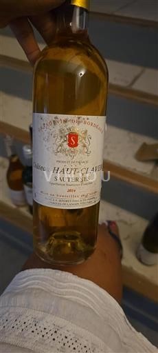 Burdeos Sauternes Château Haut-Claverie 2014