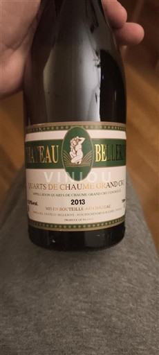 Loire Valley Quarts de Chaume Château Bellerive 2013