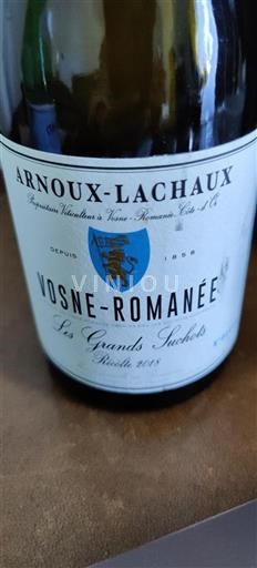 Burgundi Vosne-Romanée Premier Cru Arnoux-Lachaux Les Grands Suchots 2018
