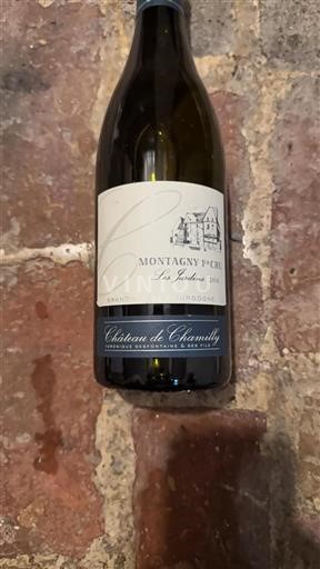 Borgogna Montagny Premier Cru Château Chamilly Les Jardins 2018