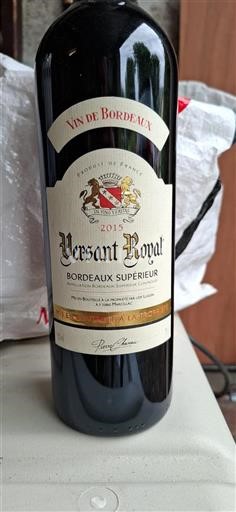 Bordeaux Bordeaux Supérieur Versant Royal 2015