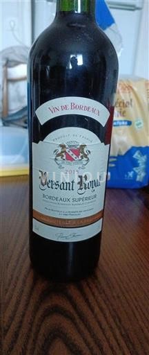Bordeaux Bordeaux supérieur Versant Royal 2015