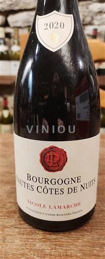 Burgundi Hautes Côtes de Nuits Nicole Lamarche 2020