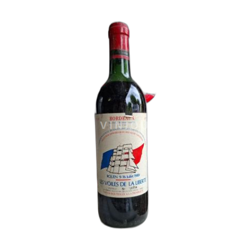 Bordeaux Château Vrai Caillou Les Voiles de la Liberté 1989