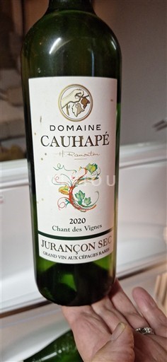 Tây Nam Jurançon Domaine Cauhapé Chant des Vignes 2020