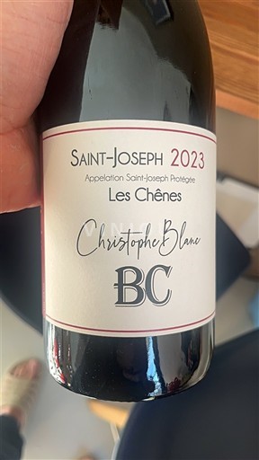Rhône Valley Saint-Joseph Christophe Blanc Les Chênes 2023
