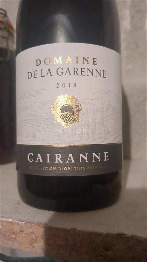 Vallée du Rhône Cairanne Domaine La Garenne 2018