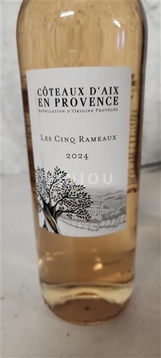 Provence Coteaux d'Aix-en-Provence Les Cinq Rameaux 2024