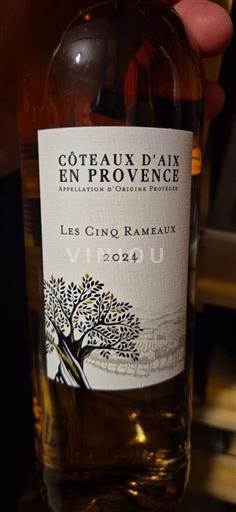 Provence Coteaux d'Aix-en-Provence Les Cinq Rameaux 2024