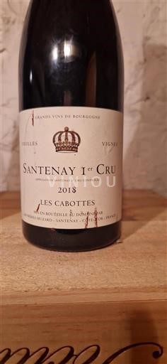 Borgoña No especificado Premier Cru Les Frères Muzard Les Cabottes 2018