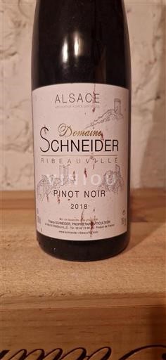 Elsass Domaine Schneider Pinot Noir 2018