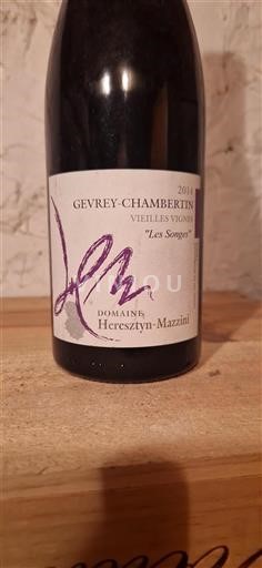 Burgundi Gevrey-Chambertin Domaine Heresztyn-Mazzini Les Songes 2014