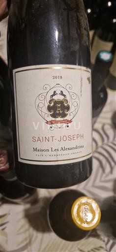 Thung lũng Rhône Saint-Joseph Maison Les Alexandrins 2018