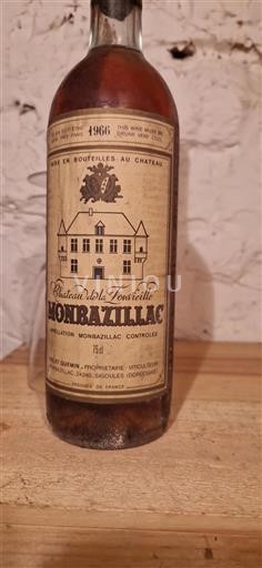 Zuidwest-Frankrijk Monbazillac Château La Fovieille 1966