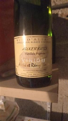 Alsace Grand Cru Aline et Rémy Simon Vieilles Vignes 2017