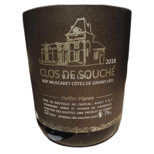 Thung lũng sông Loire Muscadet-côtes-de-grand-lieu Clos de Souché Vieilles Vignes 2018