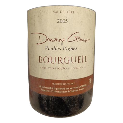 Dolina Loare Bourgueil Domaine Gambier Vieilles Vignes 2005