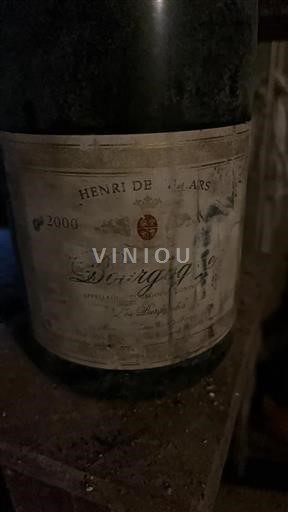Burgundija Henri de Villars Les Burgeots 2000