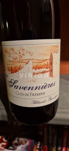 Loirevallei Savennières Thibaud Boudignon Clos de Fremines 2022
