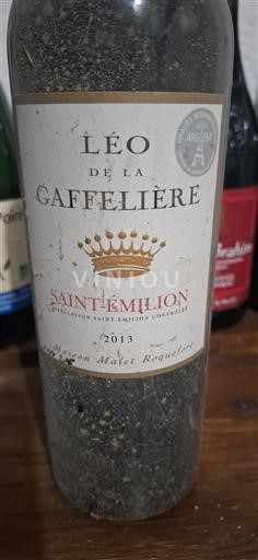 Bordeaux Saint-Émilion Maison Malet Roquefort Léo de la Gaffelière 2013