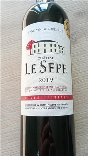 Bordéus Não especificado Château Le Sèpe Initiale 2019