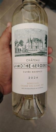 Burdeos Bordeaux Château Lamothe-Bergeron Maxence 2024